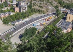 Desviación de Sant Julià de Lòria: Tramo entre Enlace E2 y el puente de conexión con la CG1, Ingeniería (Principado de Andorra)