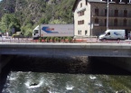 Rotonda de Gir, Zona Cruïlla de la C.G. núm. 1 amb la C.S. de Bixessarri, Enginyeria (Principat d'Andorra)