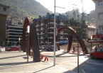 Pont sobre el Riu Valira de Orient, Zona del Parc de la Mola, Enginyeria (Principat d'Andorra)