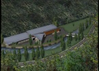 Concours station d'épuration Andorre (deuxième prix), Architecture (Principauté d'Andorre)
