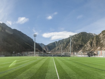 Two Football fields in Santa Coloma