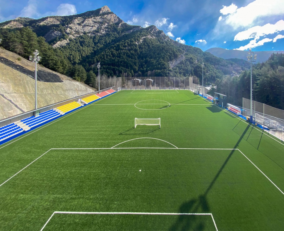 Tres Camps de Futbol a La Massana, Arquitectura (Principat d'Andorra)