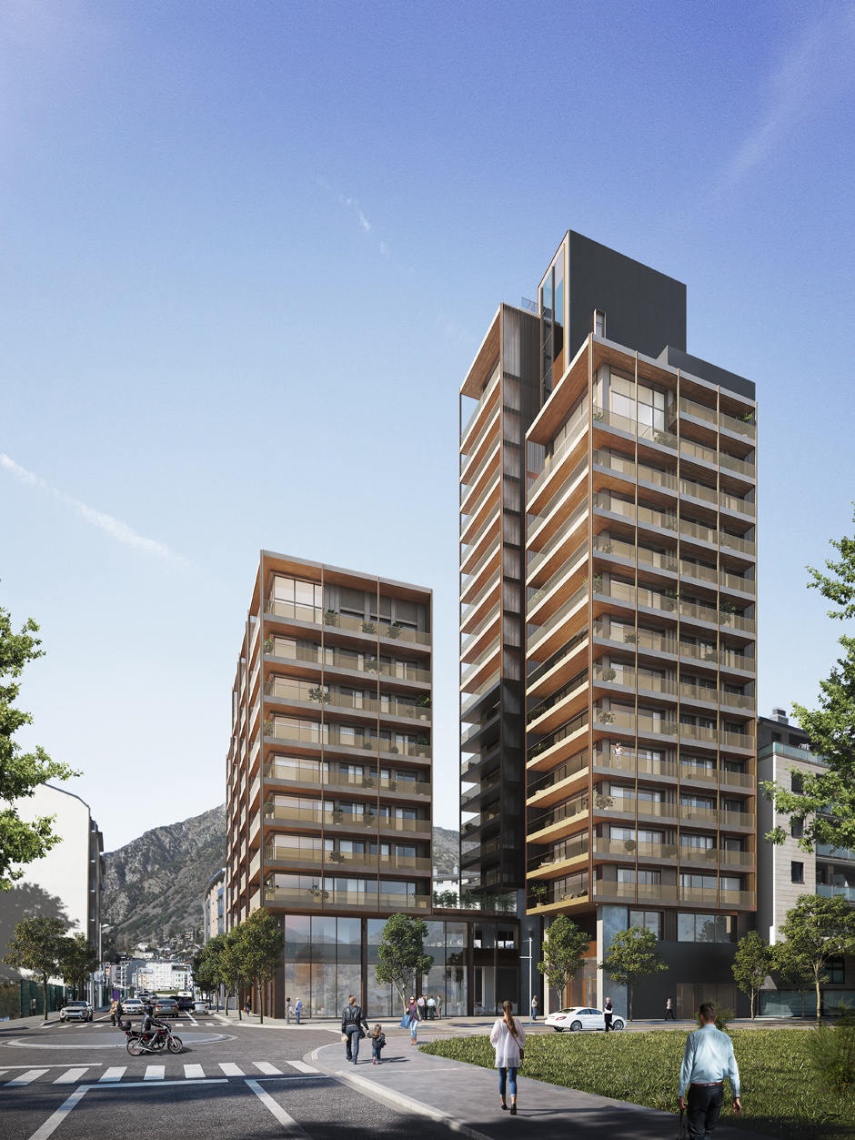 A Tower - Illa IX - Clot d'Emprivat - Col·laboració amb Ricard Mercadé / Aurora Fernández Arquitectes , Arquitectura (Principat d'Andorra)