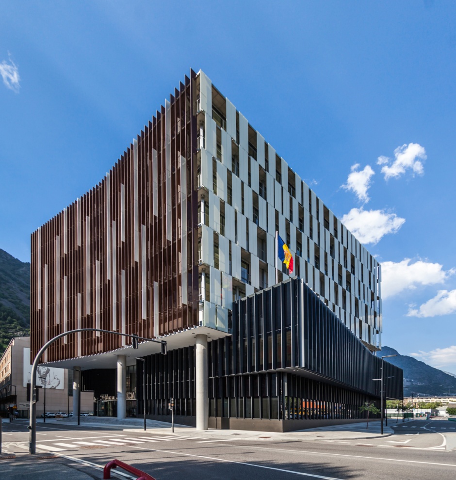 Concours Nouveau Palais de la Justice (Premier Prix), Architecture (Principauté d'Andorre)