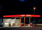 Service station in Encamp, Architecture (Principality of Andorra)