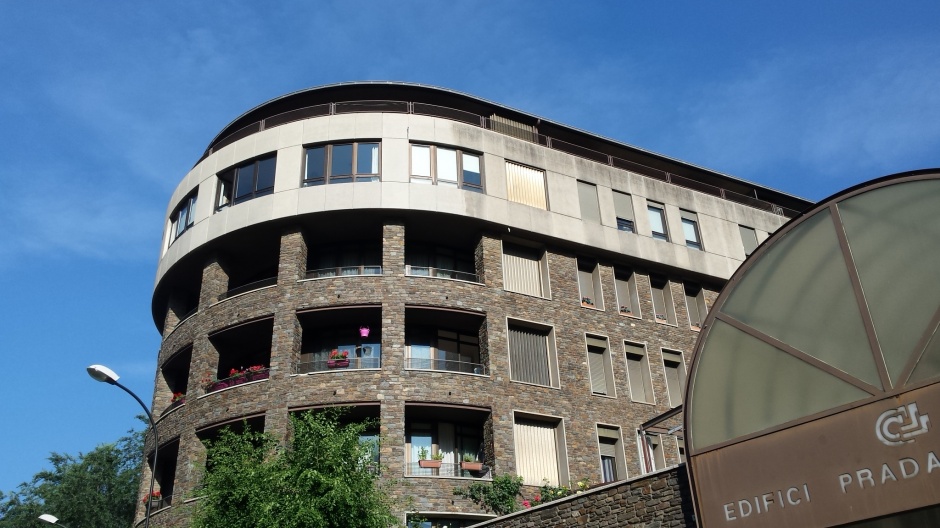 Façade reform of Prada Casadet Building, Architecture (Principality of Andorra)