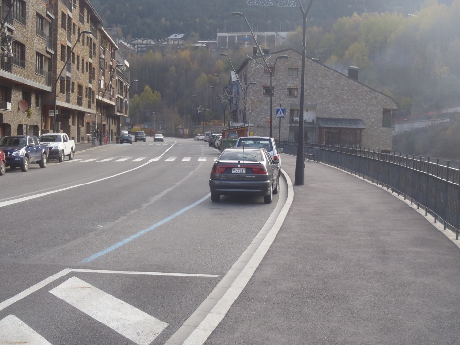 Eixample i rectificació de la CG3, Av. del Través, Engineering (Principality of Andorra)