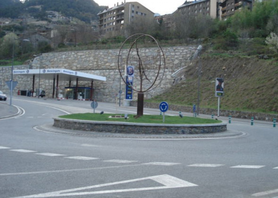 Desviació a Encamp Rotonda Enllaç C.G. núm. 2 - Zona Mirador, Engineering (Principality of Andorra)
